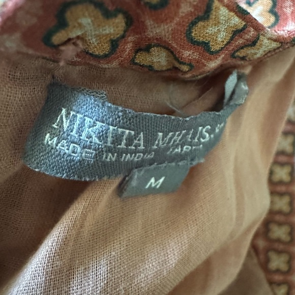 Anthropologie Nikita Mhaisalkar Abstract Halter Maxi Dress - Picture 7 of 12